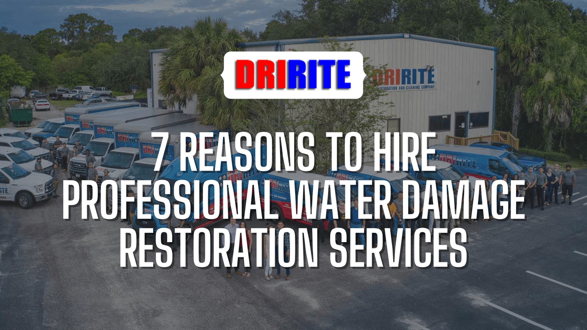 7 Reasons To Hire Professional Water Damage Restoration Services