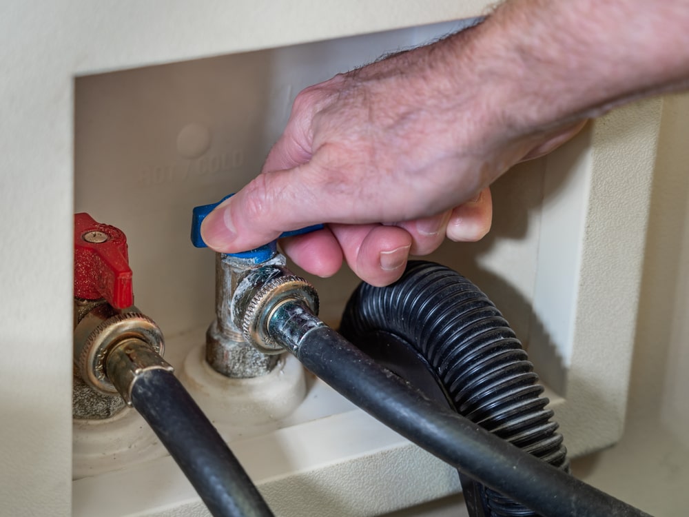 Turn Off Your Washing Machine Water Intake When You Go On Vacation