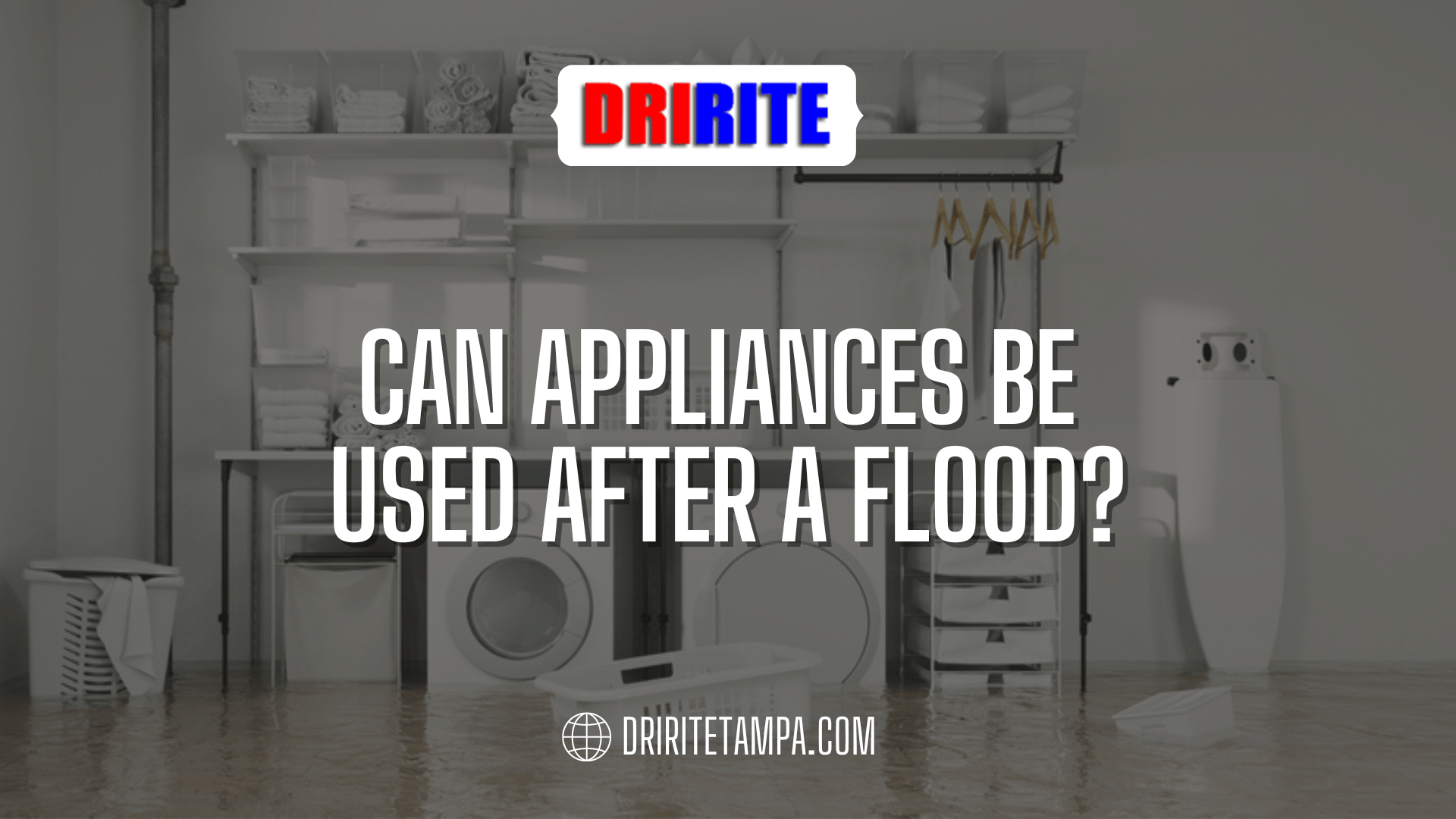 Can Appliances Be Used After a Flood